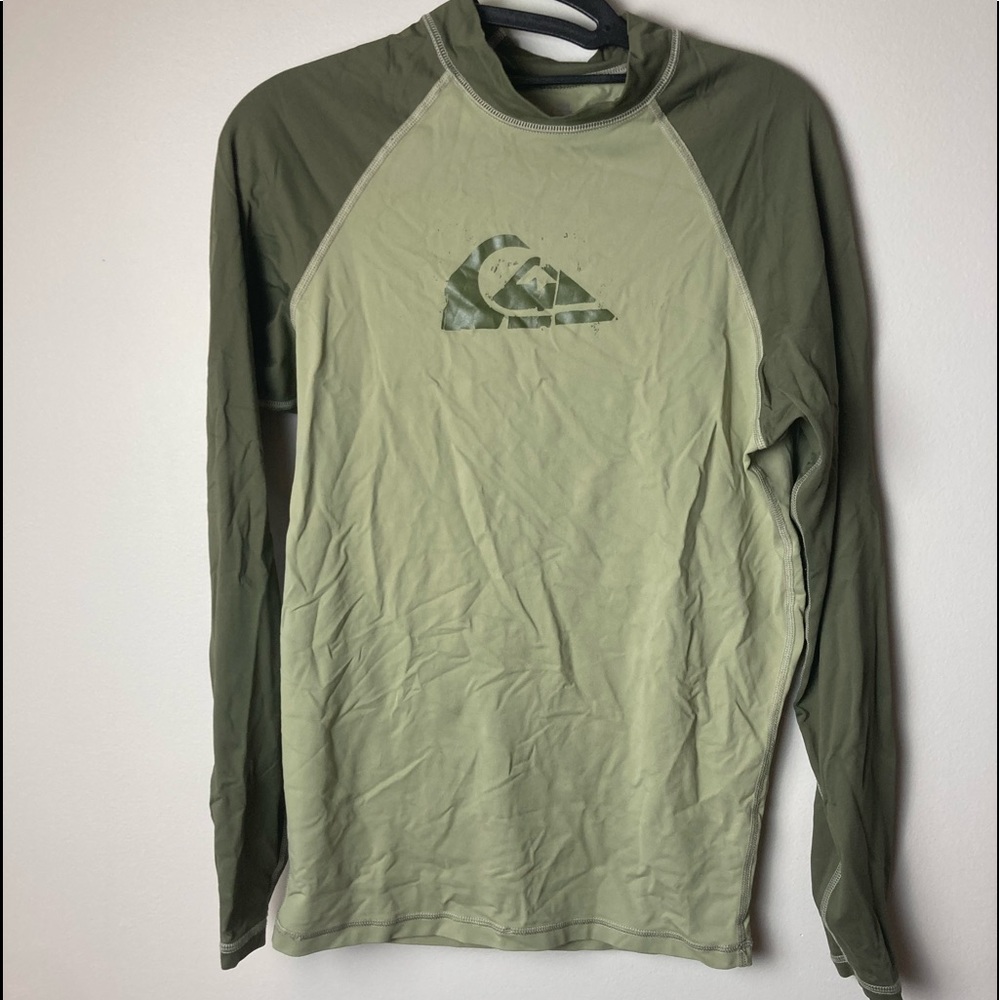 Quiksilver Green Rash Guard